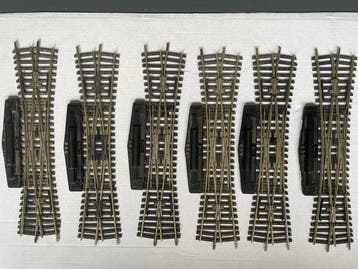 Roco H0 - Voie ferrée pour trains miniatures (8) - Six