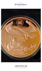 Liberia. 1 Dollar 2026 American Eagle 5 Oz Copper (Zonder