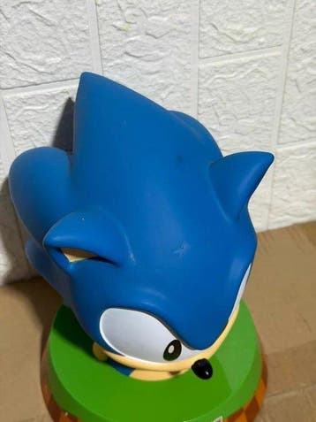 Sega - Sega Sonic The Hedgehog Classic Head Resin Statue,, Nieuw