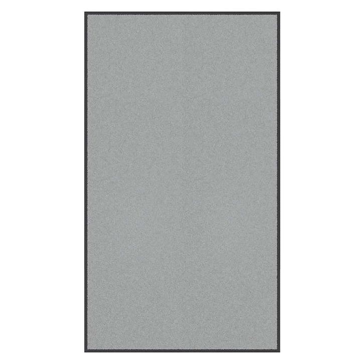 vidaXL Deurmat 115x200 cm grijs, Tuin en Terras, Deurmatten, Nieuw, Verzenden