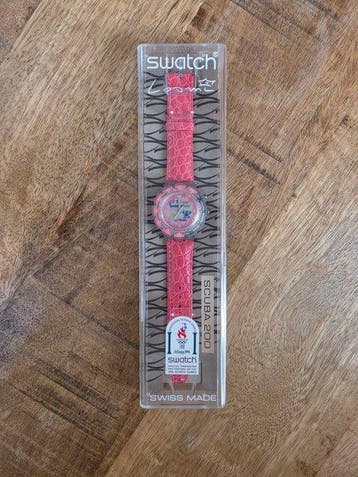Swatch Scuba 200 - Pink Pleasure - SDN900 - Olympische, Verzamelen, Nieuw