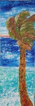 Christiane Guerry - TEMPETE SUR NICE, Antiek en Kunst
