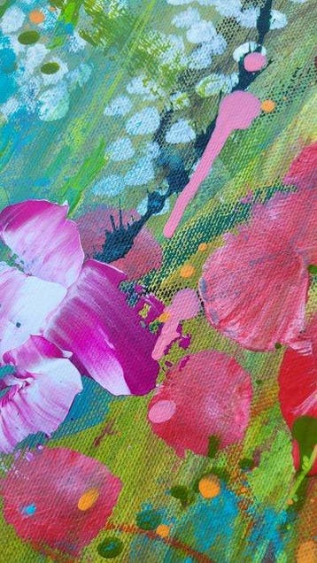 Laura Capellini - IL GIARDINO DI HANAKO #52 (XL) -Acrylic