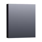 2dekans | Brauer Dual 60 spiegelkast - 60 cm - zwart - met, Huis en Inrichting, Woonaccessoires | Spiegels, Ophalen of Verzenden