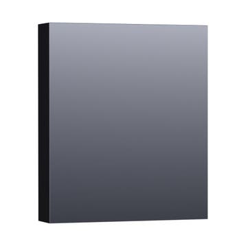 2dekans | Brauer Dual 60 spiegelkast - 60 cm - zwart - met, Huis en Inrichting, Woonaccessoires | Spiegels, Ophalen of Verzenden