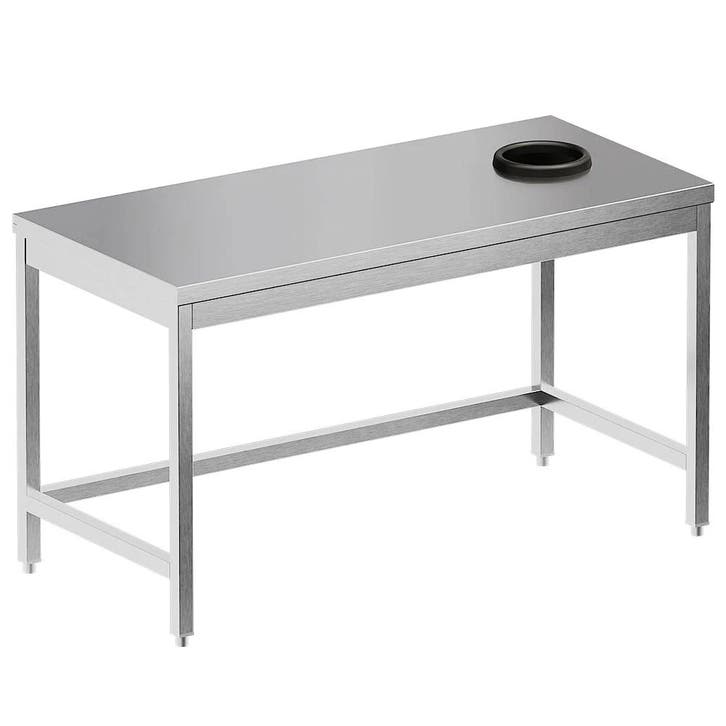 Afruimtafel | STANDARD LINE EVO | RVS | Afvalverwerkingsgat, Zakelijke goederen, Horeca | Keukenapparatuur, Nieuw in verpakking