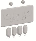 ABB Components Comfortline Installation Set For A-Cabinet, Doe-het-zelf en Bouw, Verzenden, Nieuw