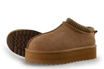 Colors of California Instappers in maat 40 Bruin, Kleding | Dames, Schoenen, Bruin, Verzenden, Instappers, Zo goed als nieuw