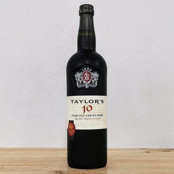 Taylors - 10 years old Tawny - Porto - 4 Flessen (0.75, Nieuw