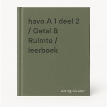 havo A 1 deel 2 / Getal & Ruimte / leerboek 9789001064761, Boeken, Verzenden, Gelezen