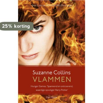 Vlammen / De Hongerspelen / 2 9789047520184 Suzanne Collins, Boeken, Verzenden, Gelezen, Suzanne Collins