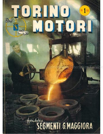 1953 TORINO MOTORI MAGAZINE 01 ITALIAANS, Nieuw