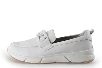 River Woods Instappers in maat 41 Wit, Kleding | Dames, Verzenden, River Woods, Zo goed als nieuw, Wit