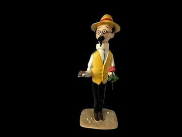 Figurine Pixi 4551 - Tintin - Tournesol à la rose, Nieuw