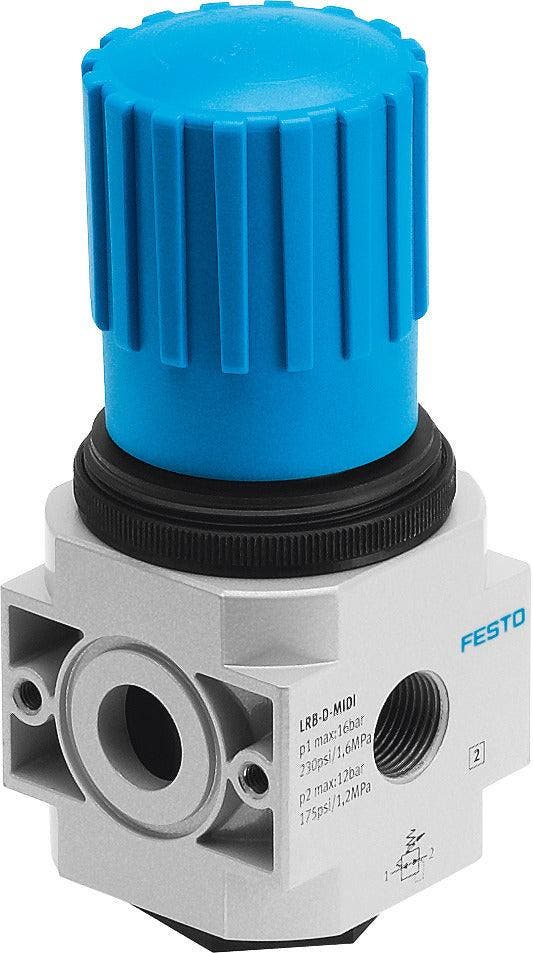 Festo Régulateur De Pression Embase 0.5-7bar 3800l/min Midi, Doe-het-zelf en Bouw, Ventilatie en Afzuiging, Verzenden