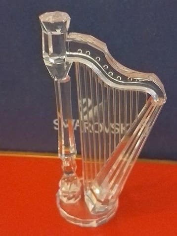 Swarovski - Beeldje - Harp - crystal memories- 169245 -