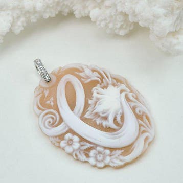 Argent, SANS PRIX DE RÉSERVE - Camée - Caméo incisé à la, Antiek en Kunst