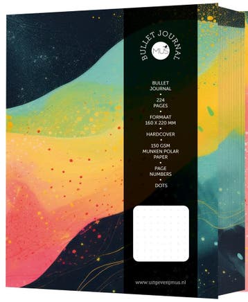 MUS Bullet Journal - Yellow Wave (9789045329154), Boeken, Verzenden, Nieuw