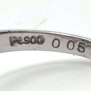 Bague Platine Émeraude - Diamant, Handtassen en Accessoires, Nieuw