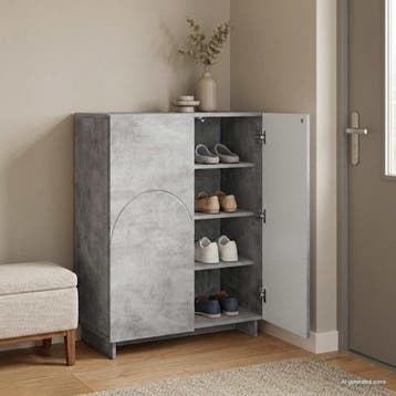 vidaXL Schoenenkast 73 x 38 x 87,5 cm Bewerkt hout, Verzenden, Nieuw