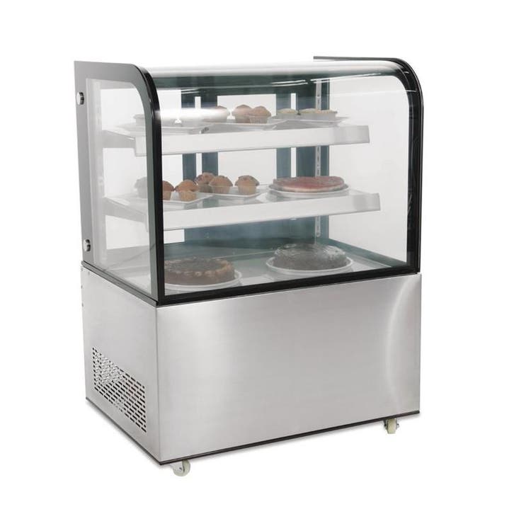 Polar G-serie koelvitrine met gebogen glas 270 liter, Zakelijke goederen, Horeca | Keukenapparatuur, Koelen en Vriezen, Verzenden