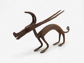 Ceremoniële scepter afkomstig uit Nigeria - sengesse - Mafa, Antiek en Kunst