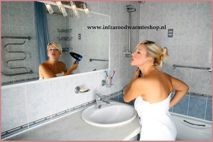 infrarood verwarming spiegel randloos met wifi besturing, Bricolage & Construction, Chauffage & Radiateurs, Envoi