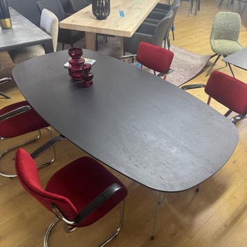 Dutch Originals Gispen Eettafel 534 - Ongebruikt, Huis en Inrichting, Verzenden, Zo goed als nieuw, Overige houtsoorten