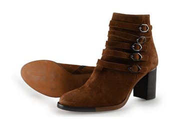 Zinda Enkellaarzen in maat 36 Bruin, Kleding | Dames, Schoenen, Bruin, Verzenden, Lage of Enkellaarzen, Zo goed als nieuw