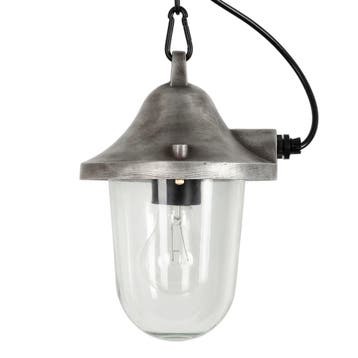 Buitenverlichting plafond & veranda Hull Kettinglamp Grijs, Tuin en Terras, Verzenden, Nieuw