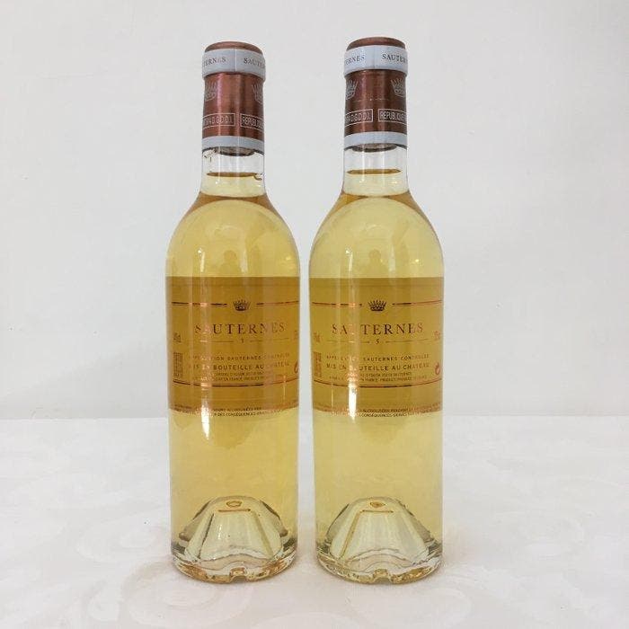 Sauternes by Château dYquem: 3 & 5 - Sauternes - 2 Demi, Verzamelen, Wijnen