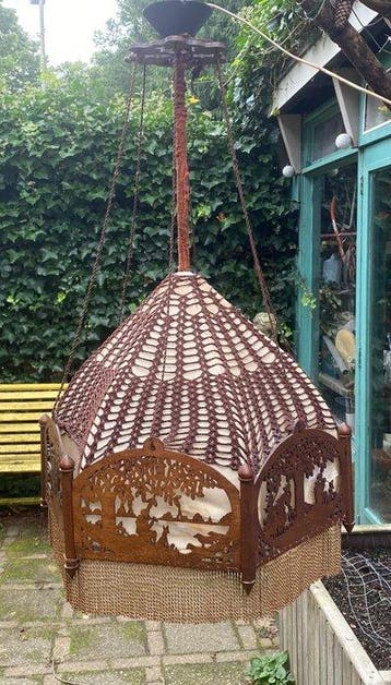 Plafonnier à abat-jour - Velours - École dAmsterdam