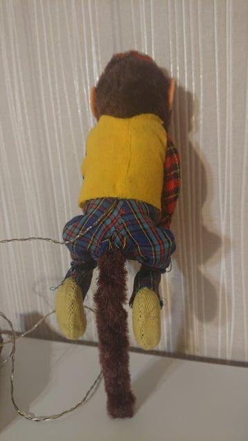 Alps - Blikken speelgoedfiguur - Friendly Jocko - 1950-1960