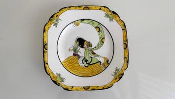 Melba China Dolly Varden - Serveerschaal (4) - Art Deco
