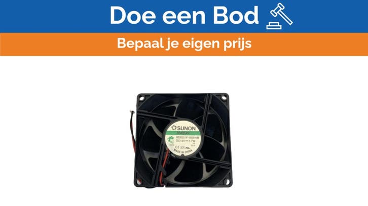 Bieden: Danelec VDR Cooling Fan for PSU 03-001 2000689, Watersport en Boten, Bootonderdelen, Ophalen of Verzenden