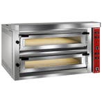 Pizzaoven | Elektrisch | 6+6x Ø35cm | 400°C | 18.6kW, Verzenden, Nieuw in verpakking