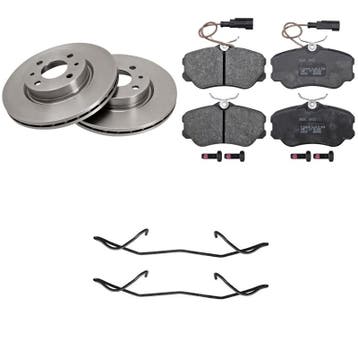 Remschijven + remblokken Voorzijde FIAT Croma 2500 TD, Autos : Pièces & Accessoires, Verzenden