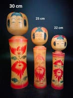 Beeldje (6) - Zes traditionele Naruko kokeshi in
