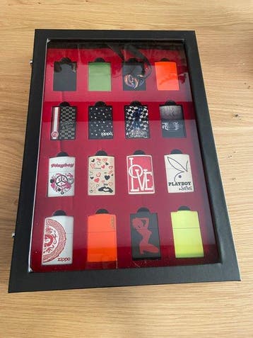 Zippo - EXCEPTIONNEL COFFRET de 16 Briquets ZIPPO - NEUFS, Nieuw