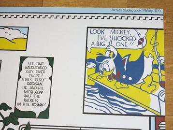 Roy Lichtenstein - Artists Studio, Look Mickey, 1973 -
