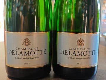 Delamotte, Champagne - Champagne Brut - 2 Bouteilles (0,75, Nieuw