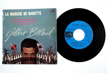 Gilbert Bécaud – La Marche De Babette / La Princesse De, Verzenden