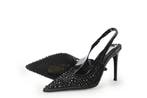 Steve Madden Slingbacks in maat 38½ Zwart, Kleding | Dames, Schoenen, Verzenden, Zwart, Steve Madden, Zo goed als nieuw