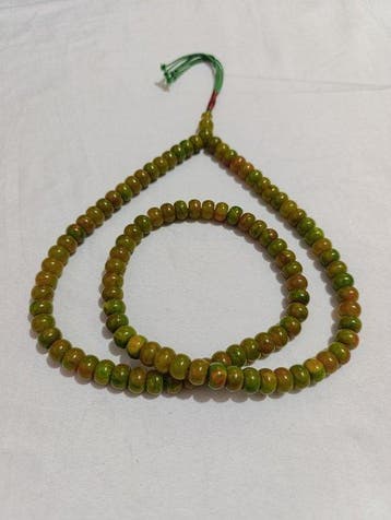 Chapelet - Ambre - 1970-1980 - Chapelet de perles de prière