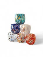 MurArt - MurArt - Service de boisson (6) - Verre - Murrine, Antiquités & Art