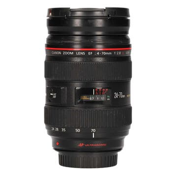 Canon EF 24-70mm f/2.8L USM met garantie, Ophalen of Verzenden, Gebruikt