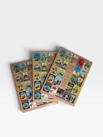 Tintin T23 - Tintin et les Picaros - 3 Album - Eerste druk, Livres