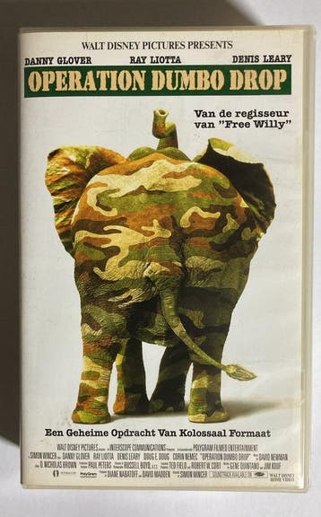 OPERATION DUMBO DROP (VHS), Gebruikt
