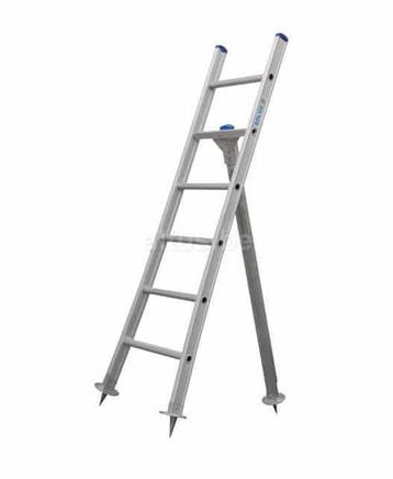 Solide plukladder 6 sporten – 1.75m, Ophalen of Verzenden, Nieuw, Ladder, Minder dan 2 meter