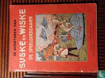 Suske en Wiske - De speelgoedzaaier - 1954, Boeken, Eén stripboek, Verzenden, Gelezen, Vandersteen, Willy.